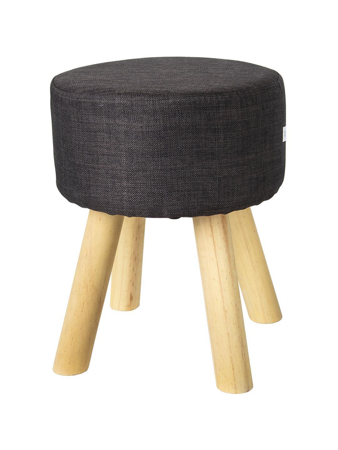 Stylish Black Seating Stool | Foot Rest | Footstool | Sofa Stool – MARKET99