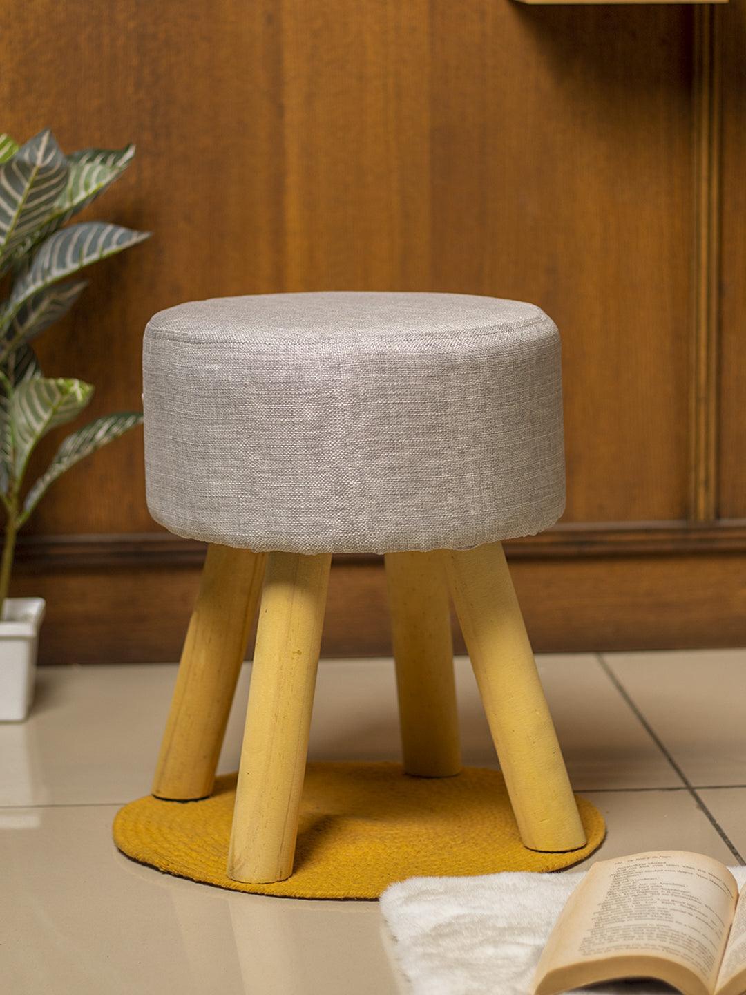 Stylish Grey Seating Stool | Foot Rest | Footstool | Sofa Stool – MARKET99