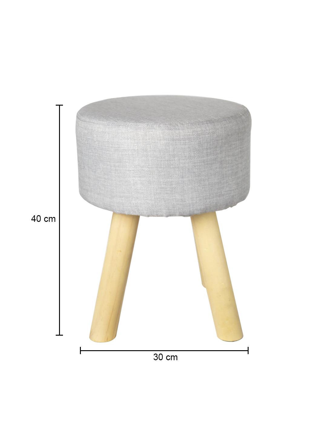 Stylish Grey Seating Stool - MARKET 99