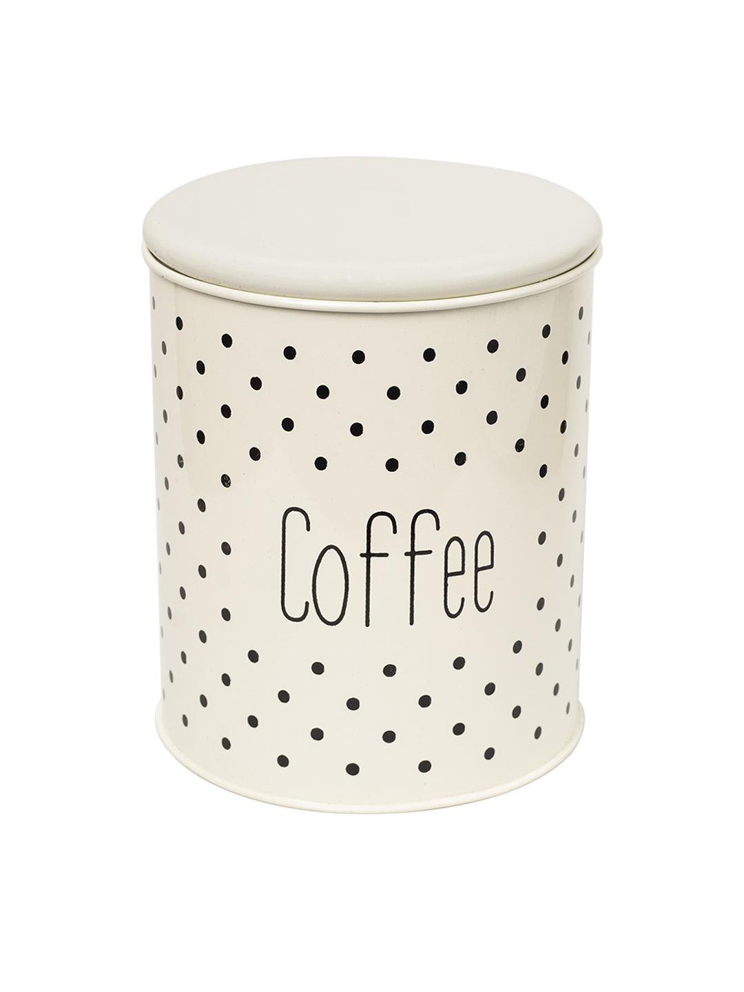 Ivory Coffee Jar