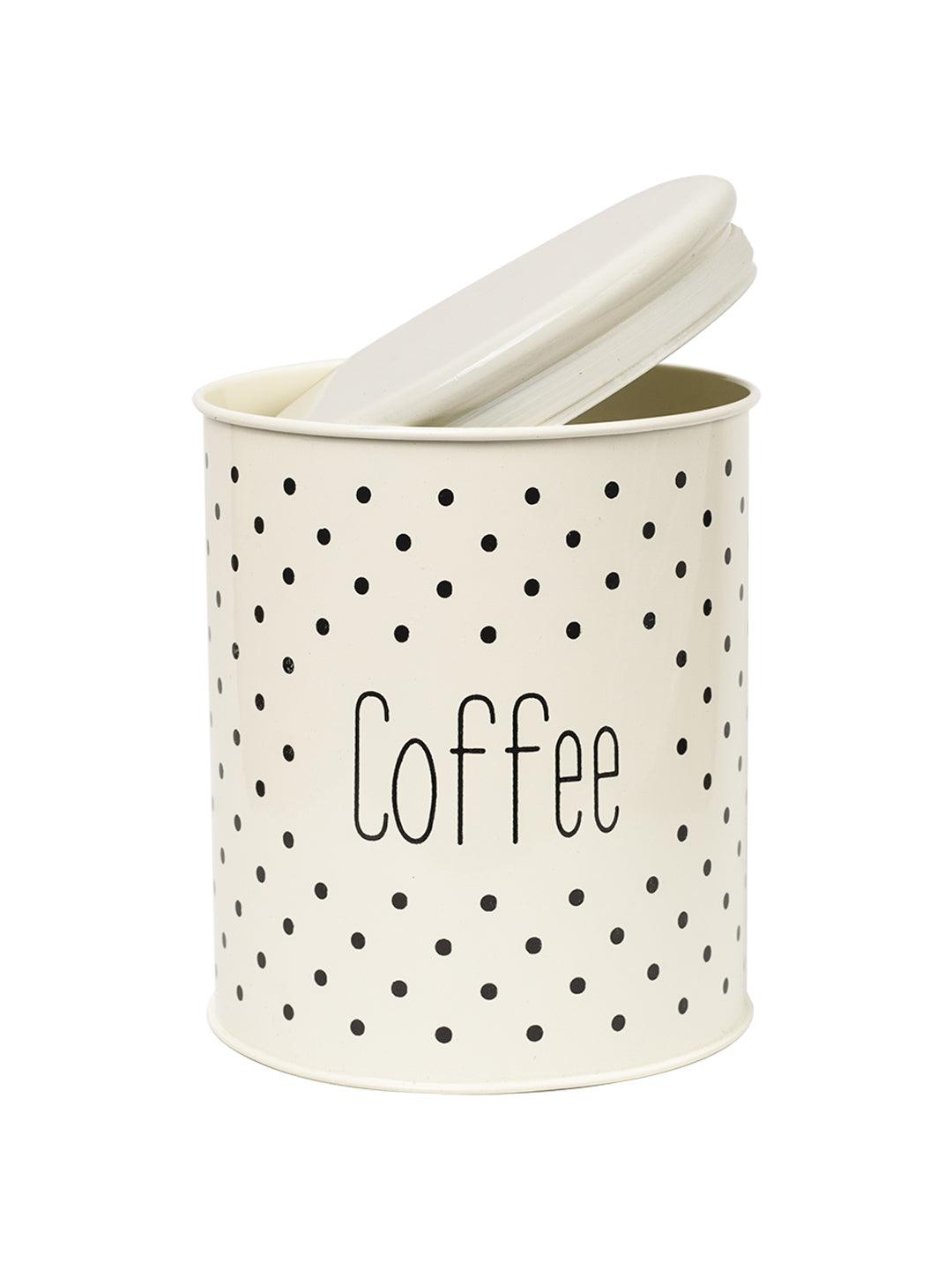 Ivory Coffee Jar