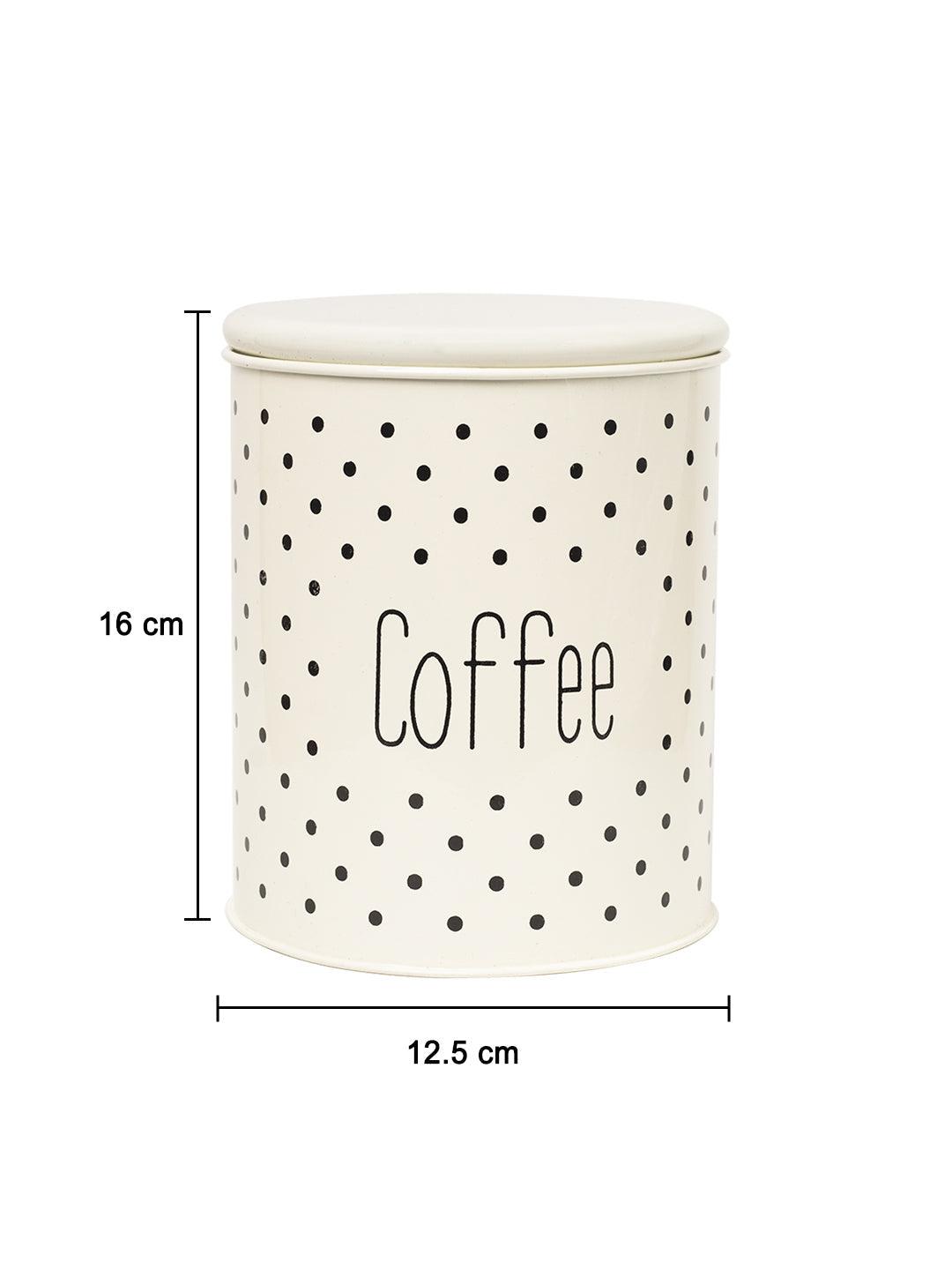 Ivory Coffee Jar