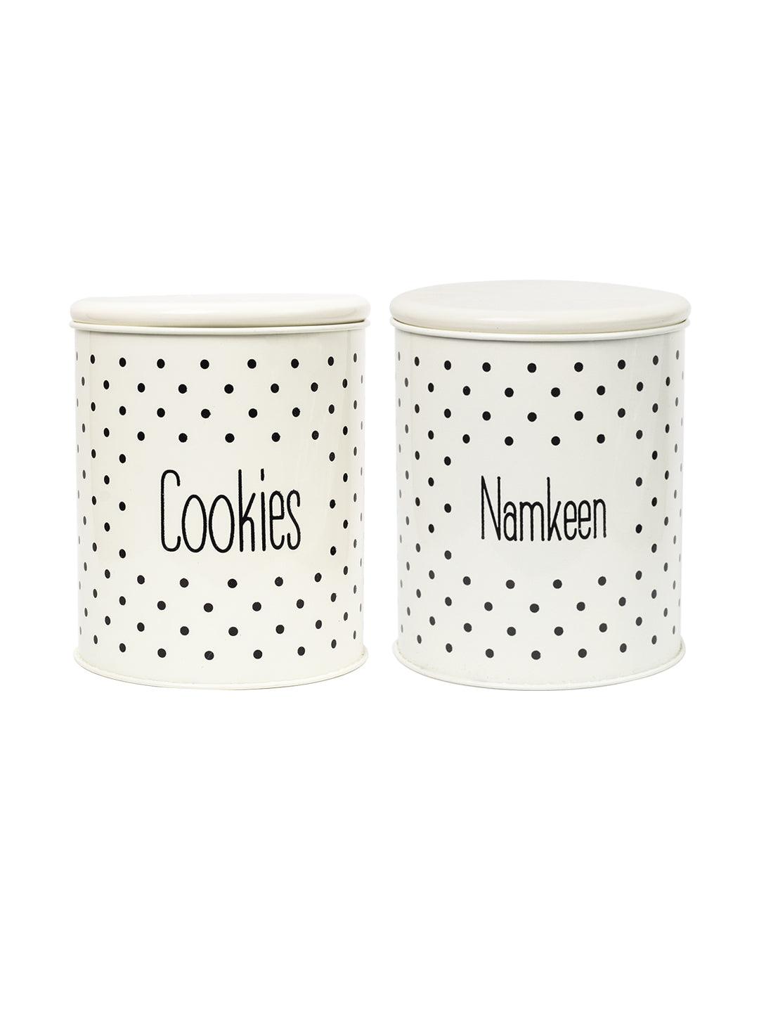 Ivory Cookie & Namkeen Jar (Each 1400 Ml)