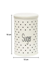 Stylish Ivory Tea & Sugar Jar (Each 1000 Ml) - MARKET 99