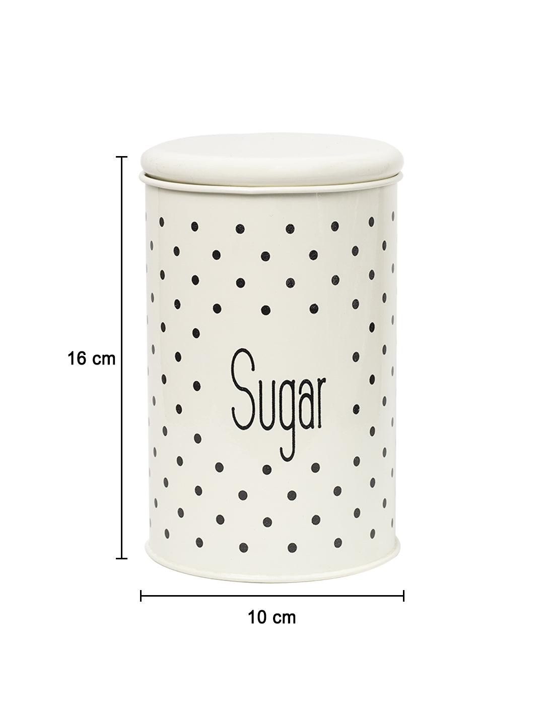 Stylish Ivory Tea & Sugar Jar (Each 1000 Ml) - MARKET 99