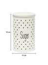 Stylish Ivory Tea & Sugar Jar (Each 1000 Ml) - MARKET 99