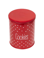 Stylish Red Cookie & Namkeen Jar (Each 1400 Ml) - MARKET 99