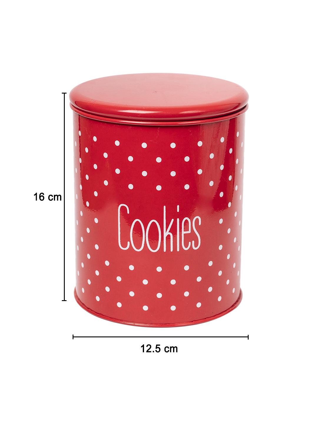 Red Cookies Jar