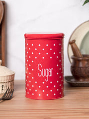 Red Sugar Jar