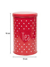Stylish Red Tea & Sugar Jar (Each 1000 Ml) - MARKET 99