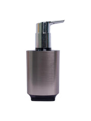 Stylish Soap Dispenser - 350Ml, Silver & Black - MARKET 99