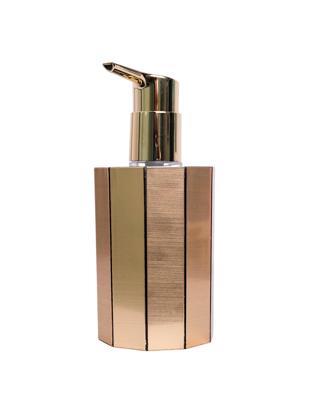 Stylish Soap Dispenser - 380Ml, Golden - MARKET 99