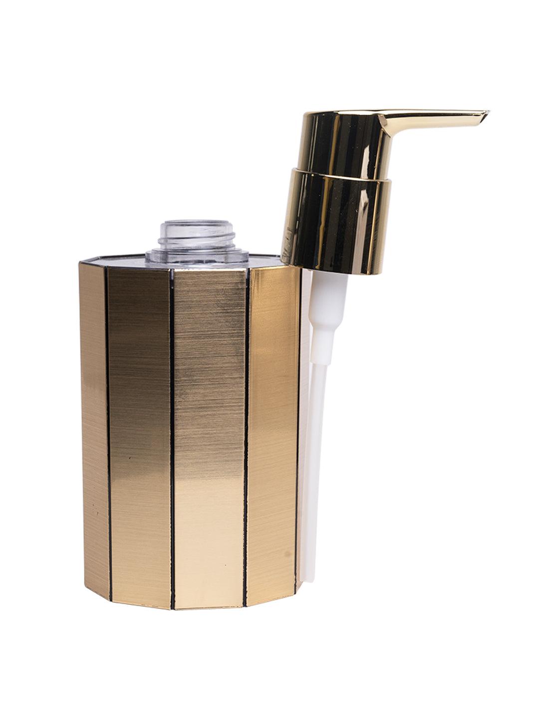 Stylish Soap Dispenser - 380Ml, Golden - MARKET 99