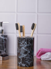 Stylish Tooth Brush Holder - Black - MARKET 99