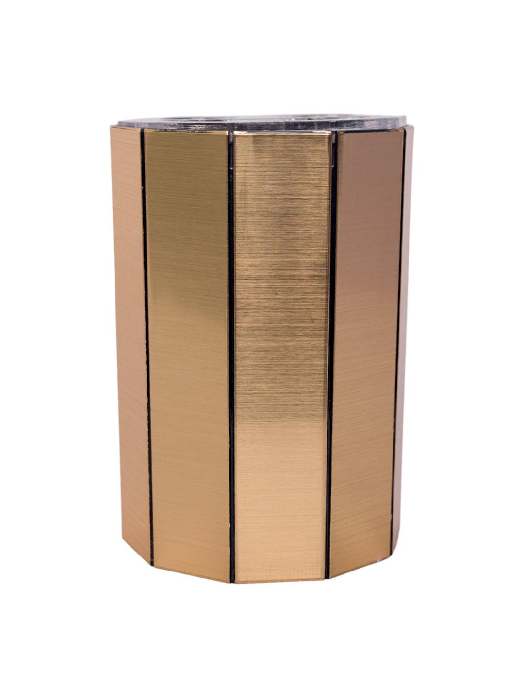 Buy Stylish Tooth Brush Holder - Golden at the best price on