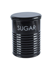 Black Sugar Jar With Lid (900mL)