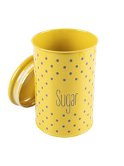 Yellow Sugar Jar With Lid (900mL)