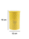 Sugar Jar With Lid - (Yellow, 900mL) - MARKET 99