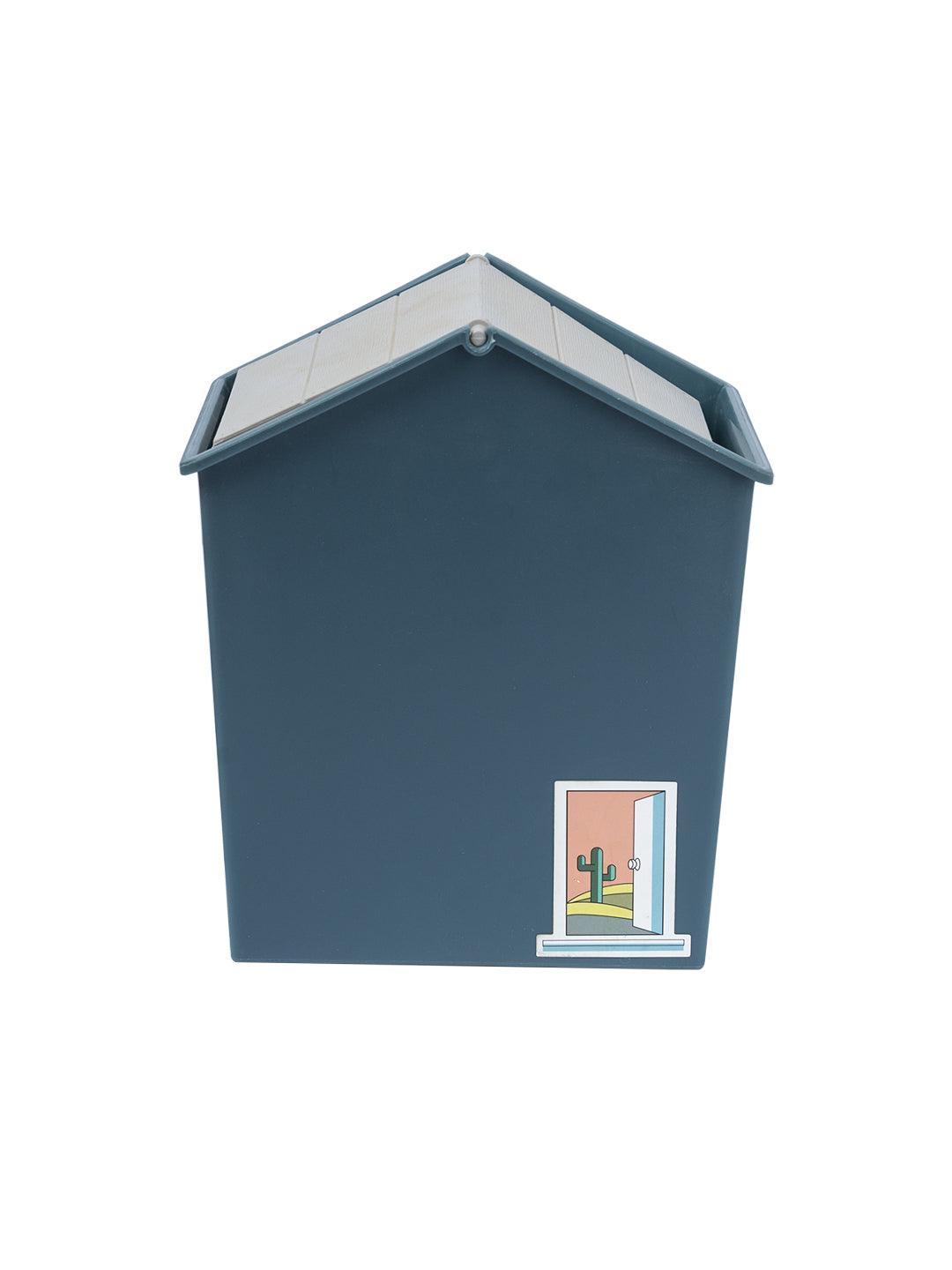 Swing Lid Garbage Waste Dustbin, Assorted Colour - MARKET 99
