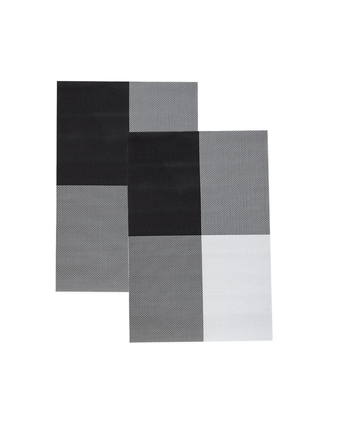 Table Mats, Grey, Plastic, Set of 2 - MARKET 99