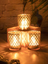 Table Tealight Candle Votive Holders Pack Of 3 Pcs - MARKET 99