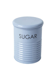 Tea & Sugar Jar (Each 900 Ml) +  Biscuits & Namkeen Jar (Each 1700 Ml) - Light Blue, Set Of 4