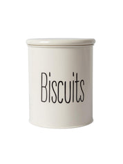 Tea & Sugar Jar (Each 900 Ml) +  Biscuits & Namkeen Jar (Each 1700 Ml) - White, Set Of 4