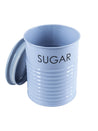 Tea & Sugar Jar - Set Of 2 (Blue, Each 900 mL) - MARKET 99