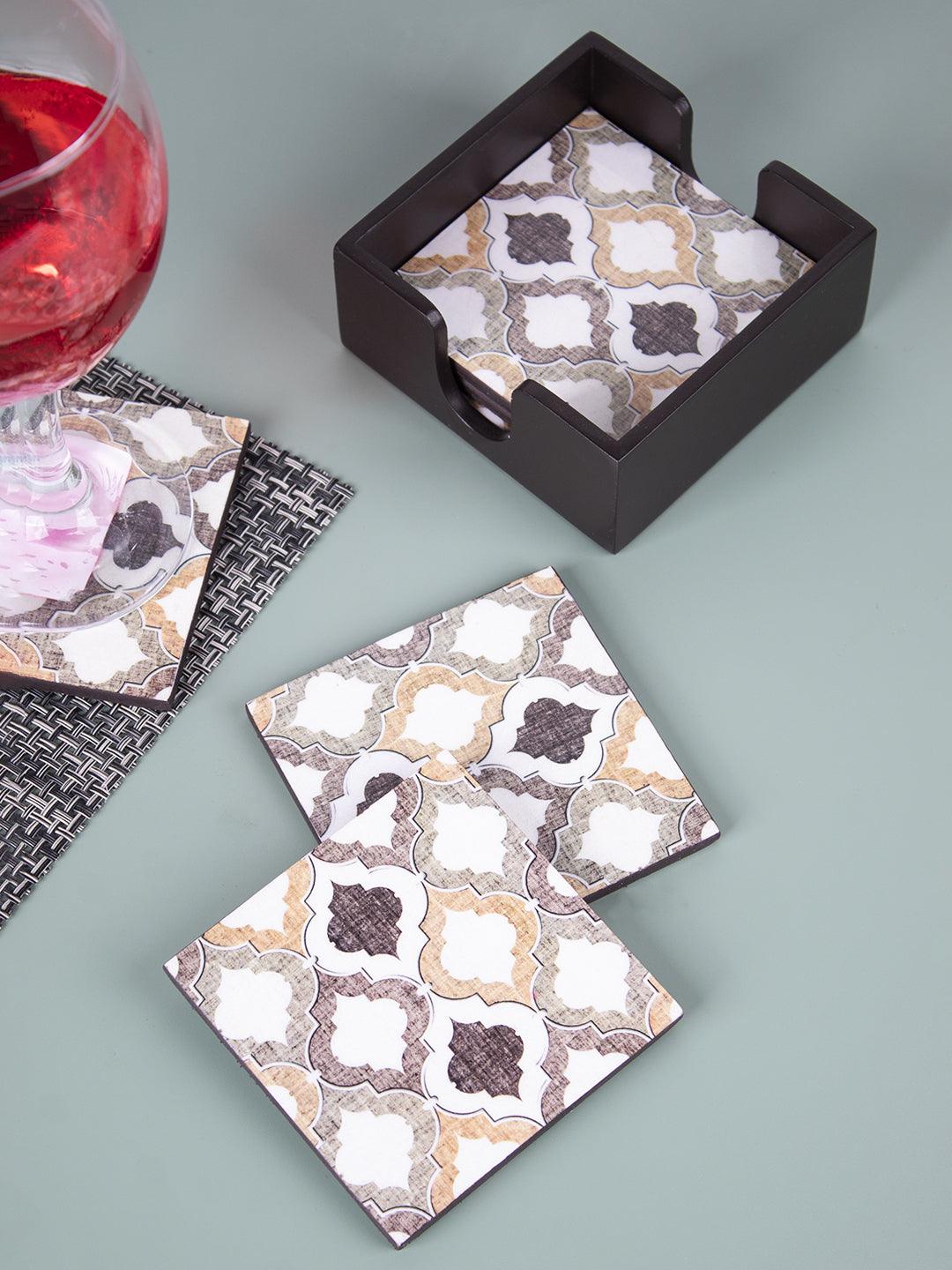 Tea Coaster Pack Of 7 Pcs - MARKET 99