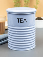 Blue Tea Jar with Lid (900mL)