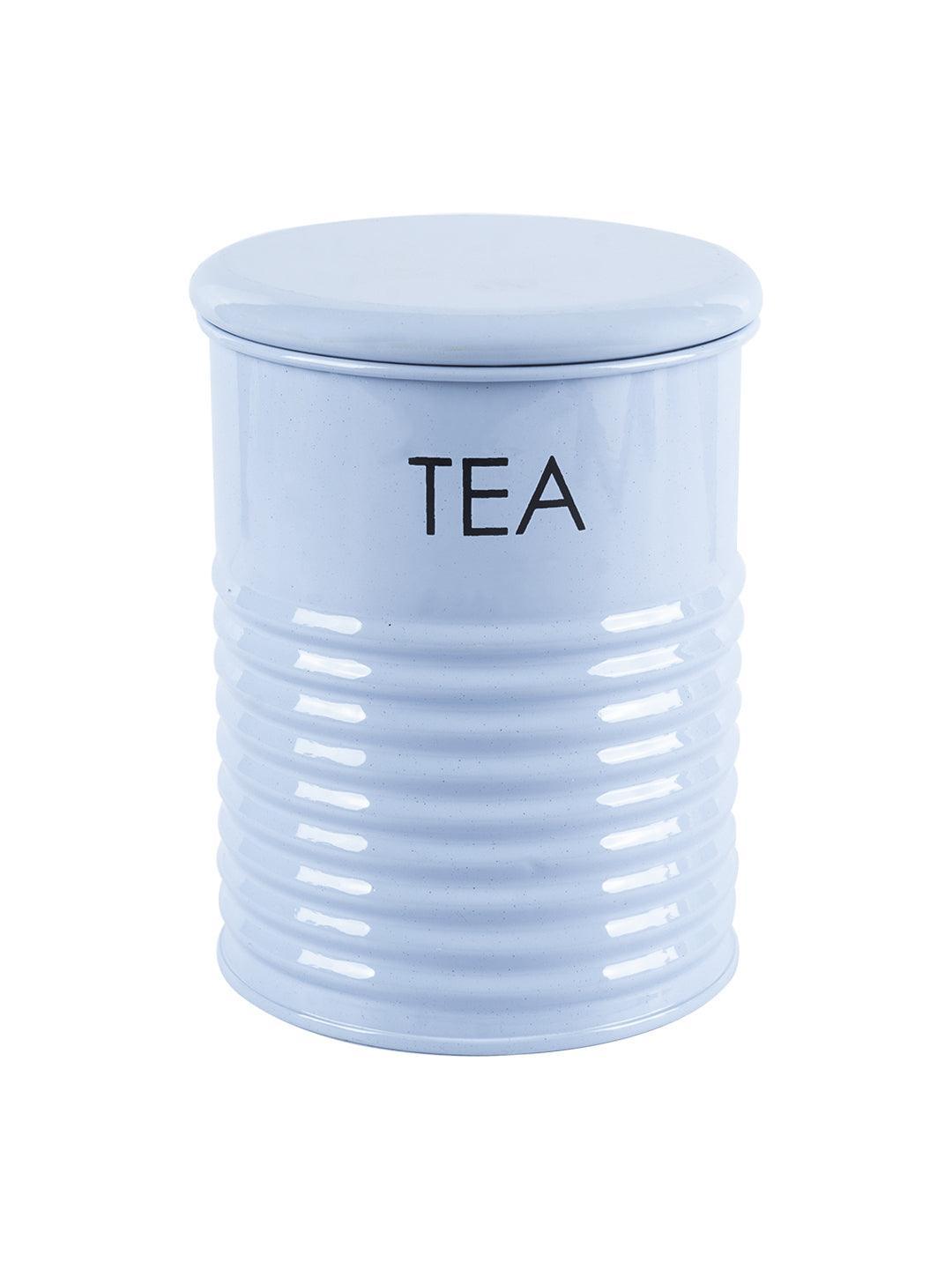 Blue Tea Jar with Lid (900mL)