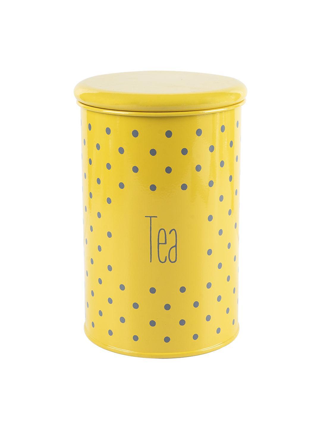 Tea Jar with Lid - (Yellow, 900mL) - MARKET 99
