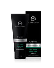 The Man Company - 'Face Scrub' Charcoal Scrub Lemongrass And Eucalyptus 100g - MARKET 99