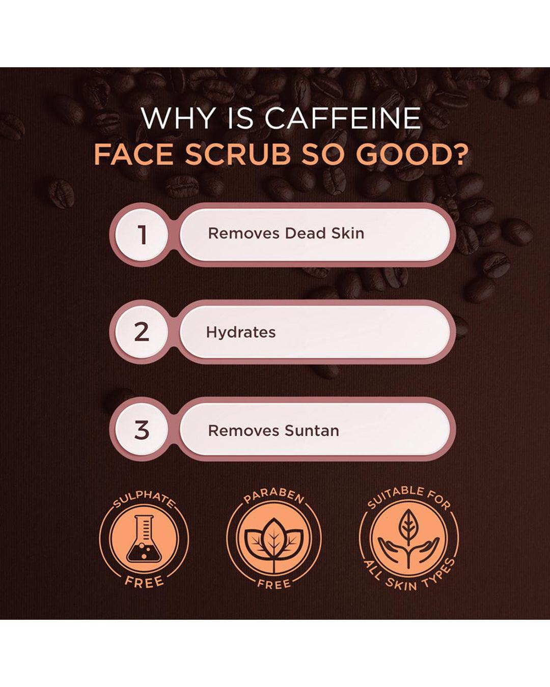 The Man Company - 'Face Scrub' Coffee Arabica Face Scrub 100 mL - MARKET 99