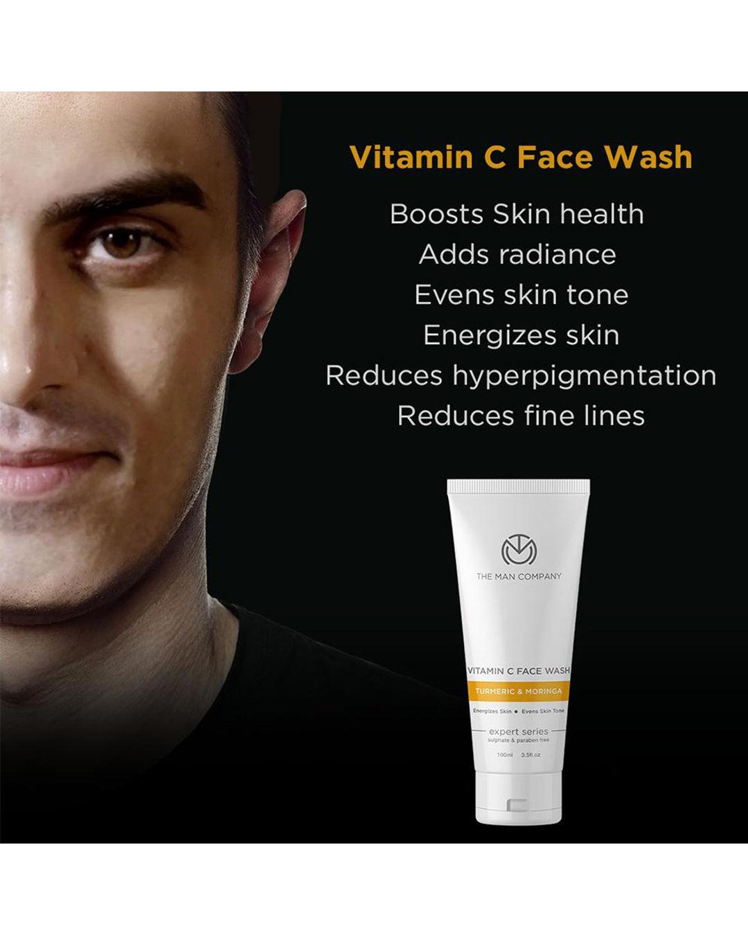 The Man Company - Vitamin C Face Wash 100 mL - MARKET 99