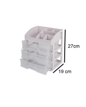 Three Layer Organiser, Off-White, Plastic - MARKET 99