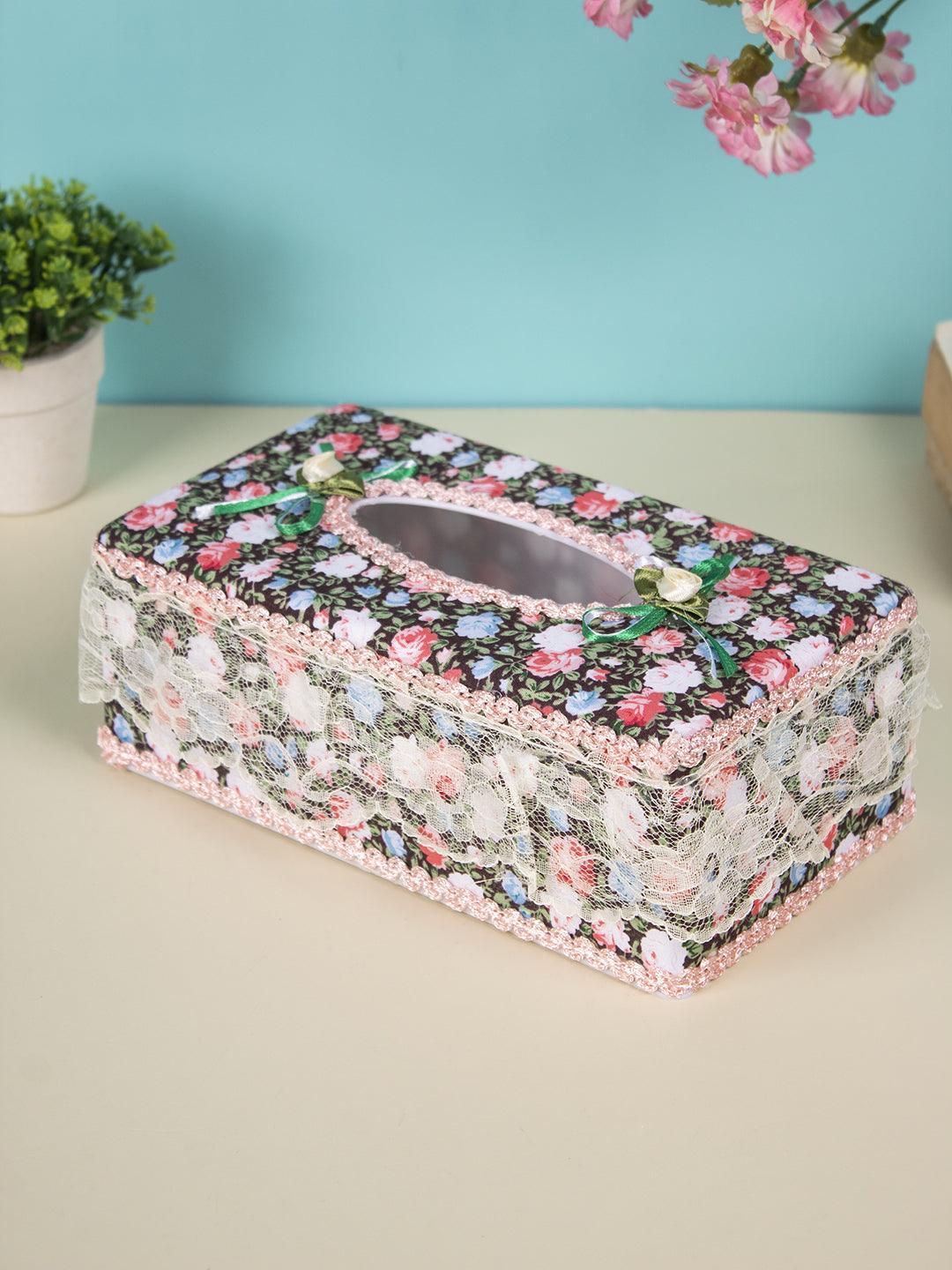 Tissue Box, Modern Design, Black Colour, Plastic - MARKET 99