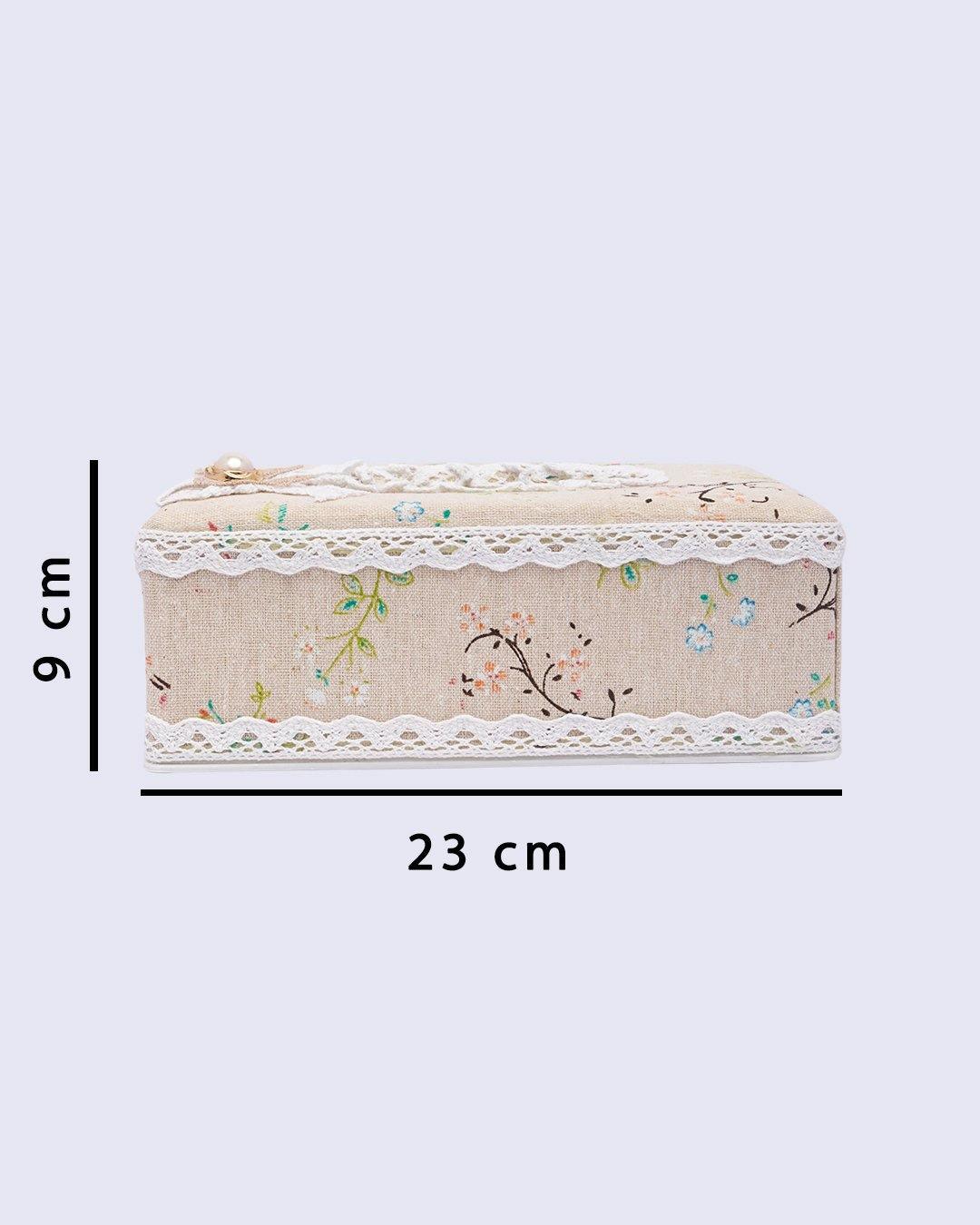 Tissue Box, Modern Design, Camel Colour, Plastic - MARKET 99