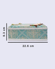 Tissue Box, Modern Design, Sea Green Colour, Plastic - MARKET 99