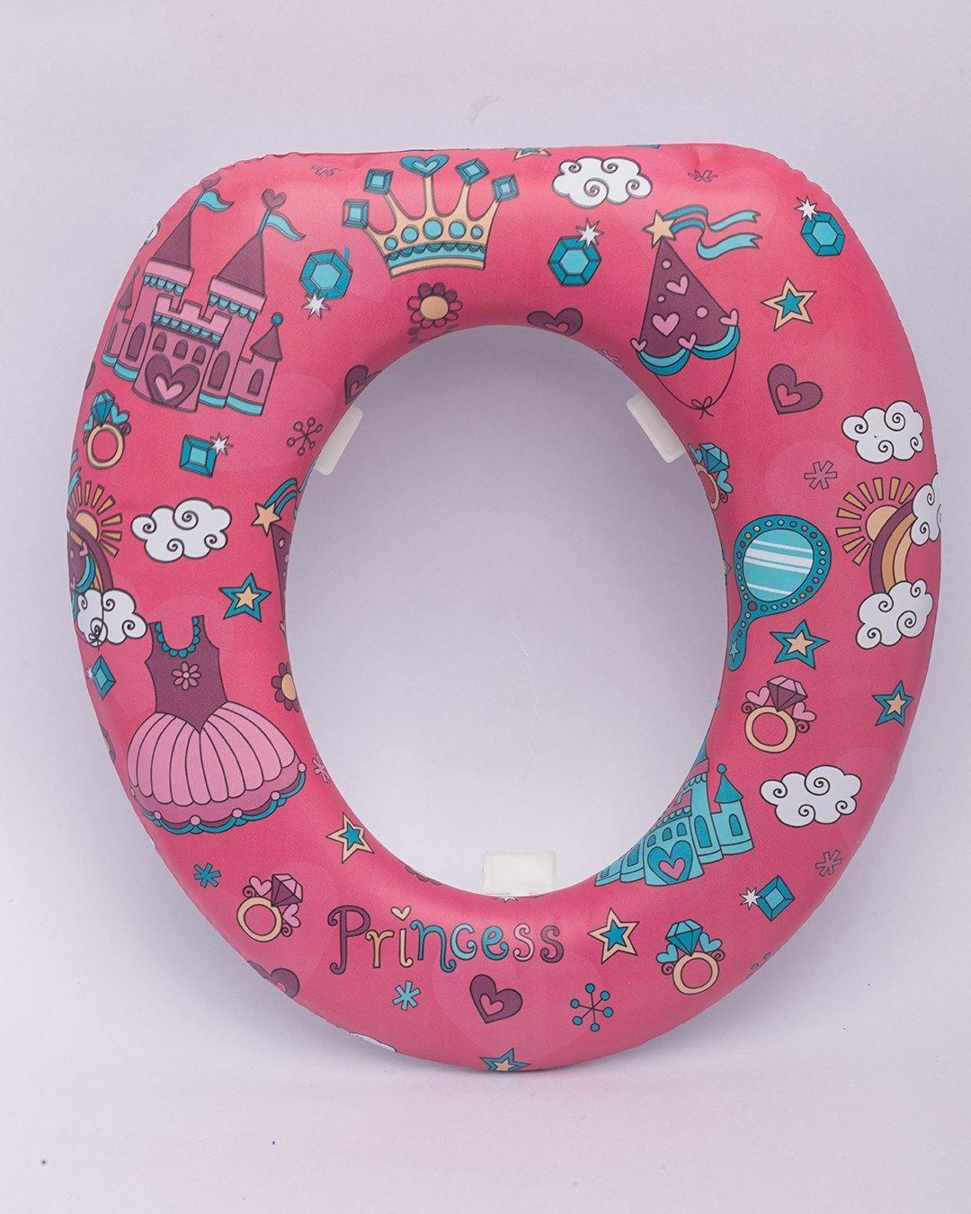 Toilet Seat, Potty Seat, for Kids & Babies, Pink, Plastic - MARKET 99