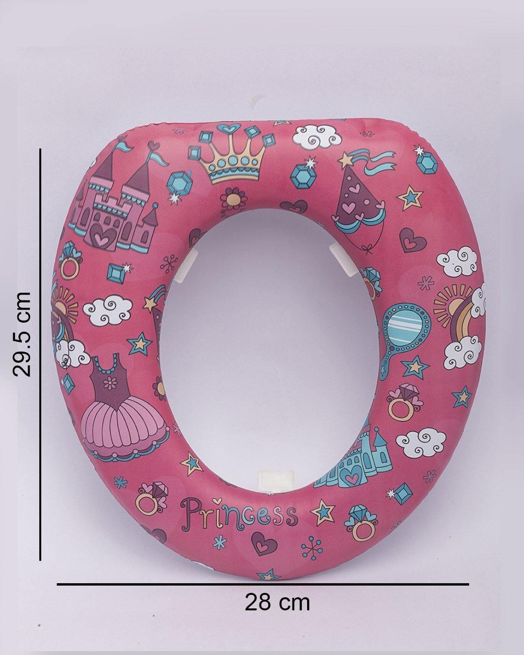 Toilet Seat, Potty Seat, for Kids & Babies, Pink, Plastic - MARKET 99