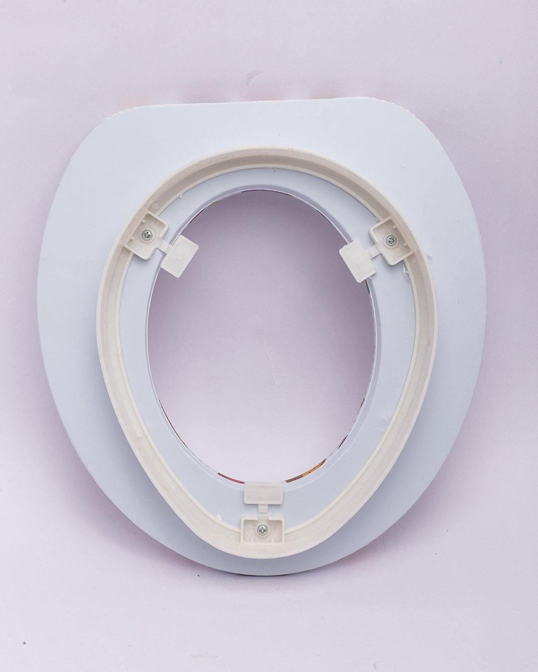 Toilet Seat, Potty Seat, for Kids & Babies, White, Plastic - MARKET 99