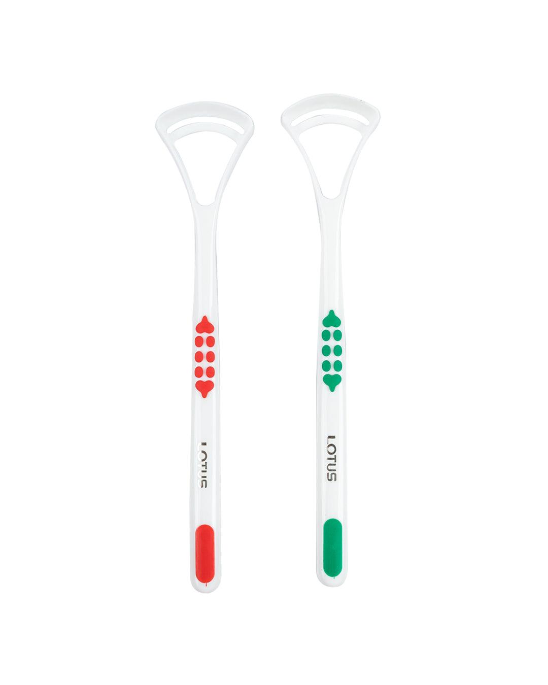 Tongue Cleaner, Multicolour, Set of 2 - MARKET 99