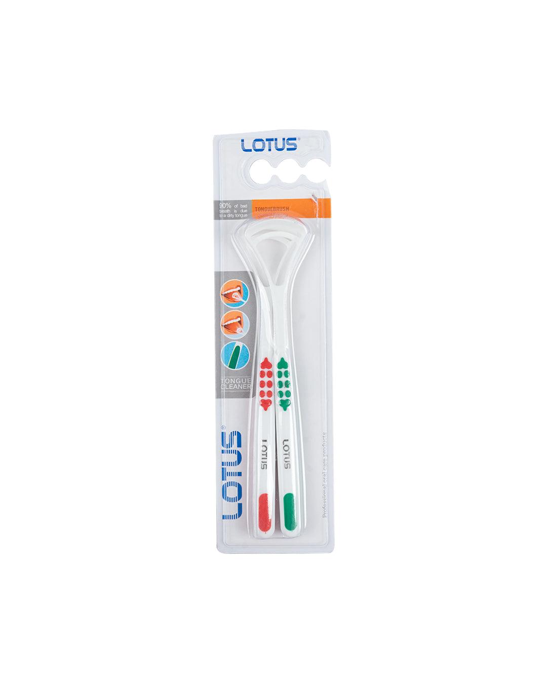 Tongue Cleaner, Multicolour, Set of 2 - MARKET 99