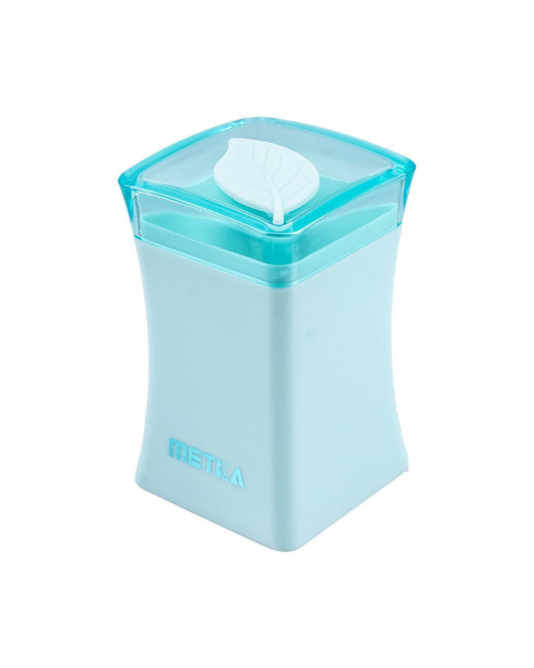 Toothpick Holder, Turquoise, Plastic - MARKET 99