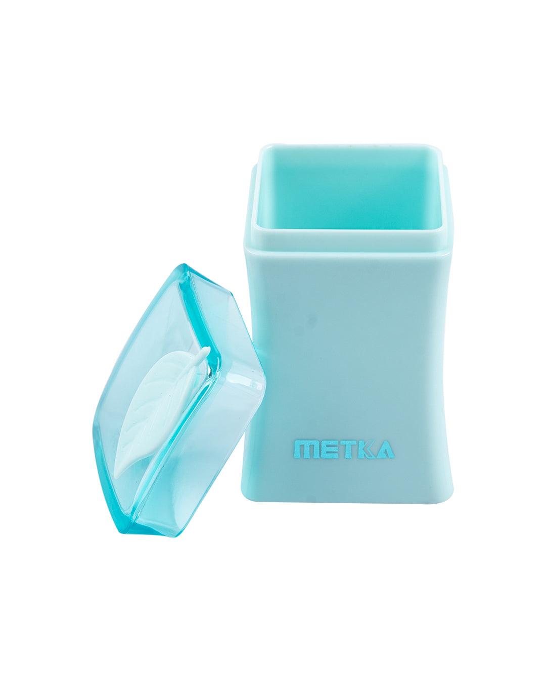 Toothpick Holder, Turquoise, Plastic - MARKET 99