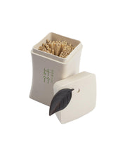 Toothpick Holder with Toothpicks, Beige Green - MARKET 99