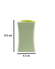 Toothpick Holder with Toothpicks, Green, Plastic - MARKET 99