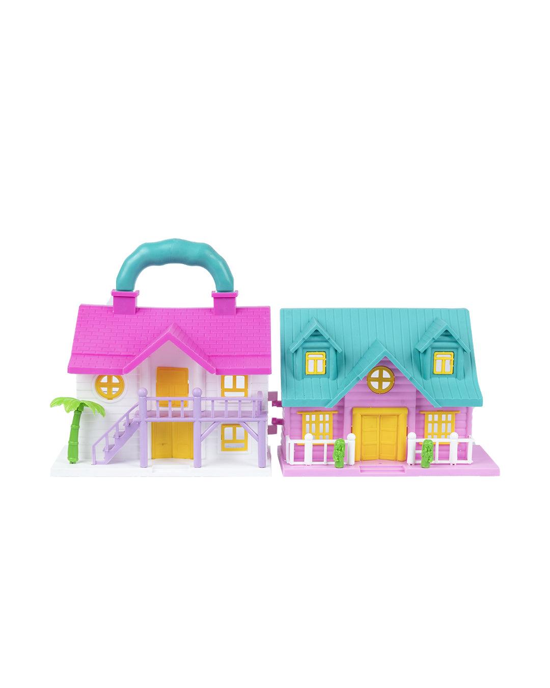 TOYTALES Toys Plastic Big Doll House Play Set - MARKET 99