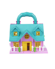 TOYTALES Toys Plastic Big Doll House Play Set - MARKET 99